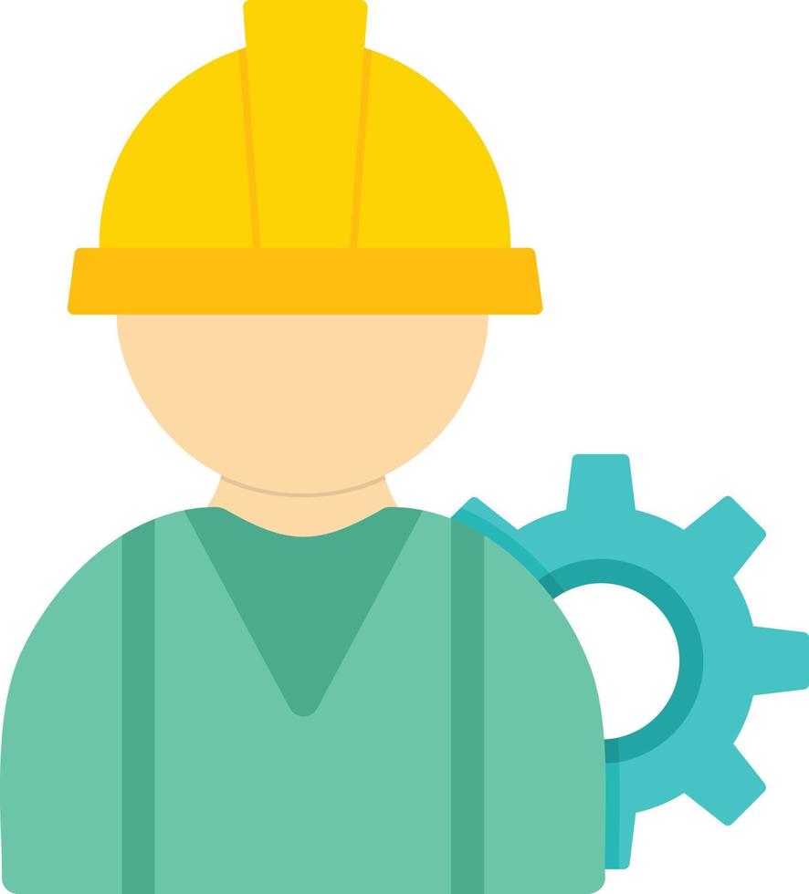 Project Manager Flat Icon vector