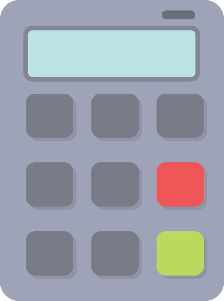 Calculator Flat Icon vector