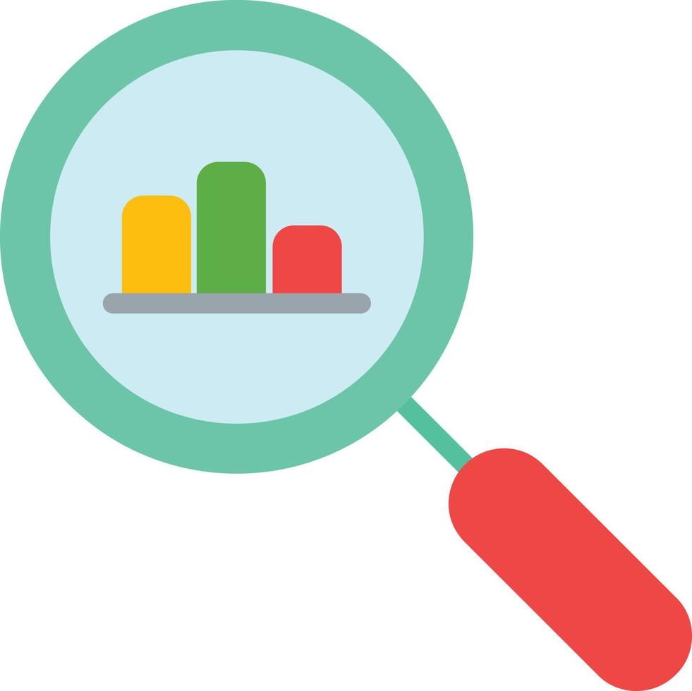 Analytics Flat Icon vector