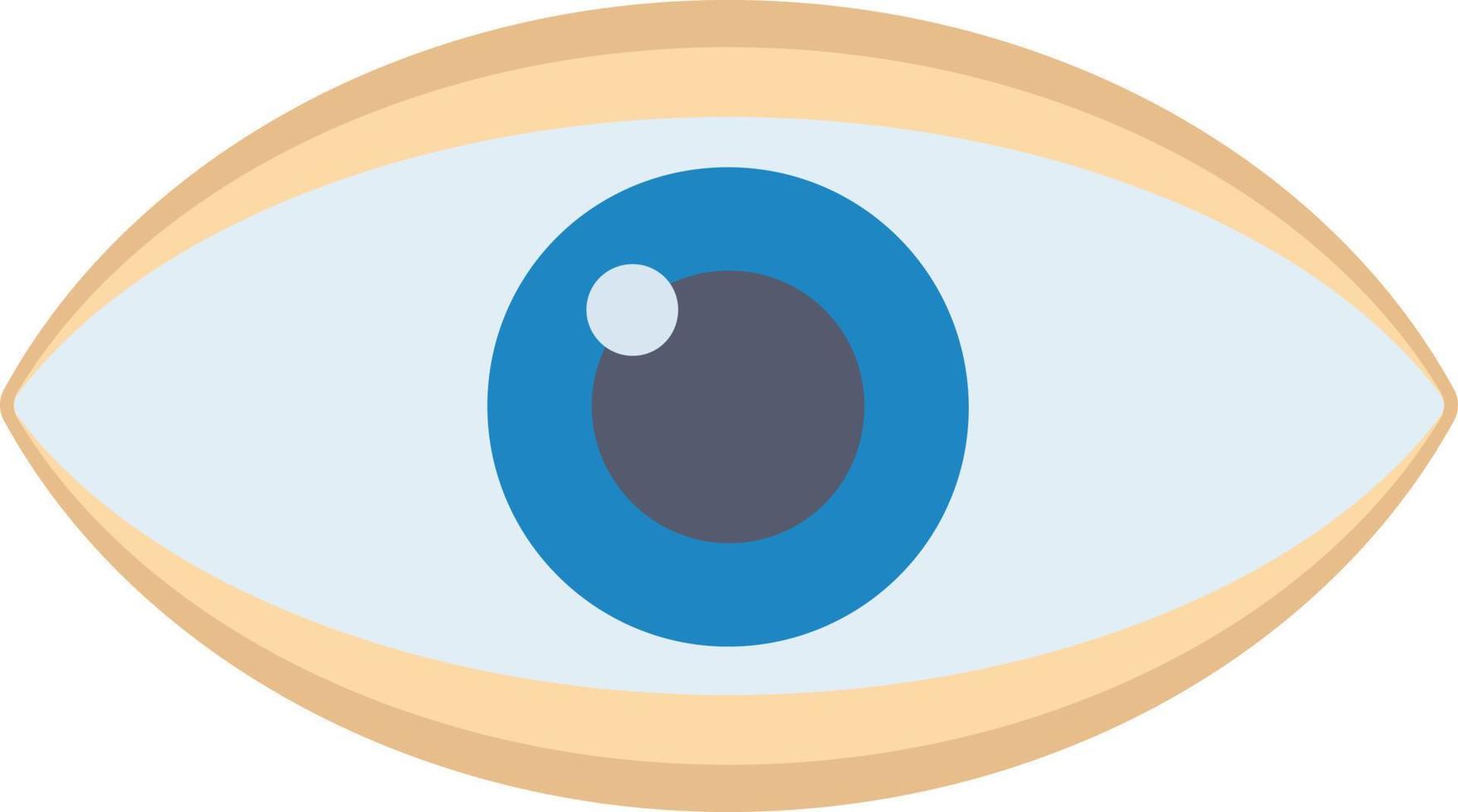 Eye Flat Icon vector