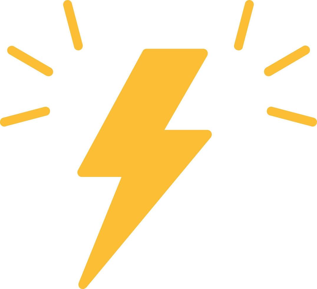 Energy Flat Icon vector