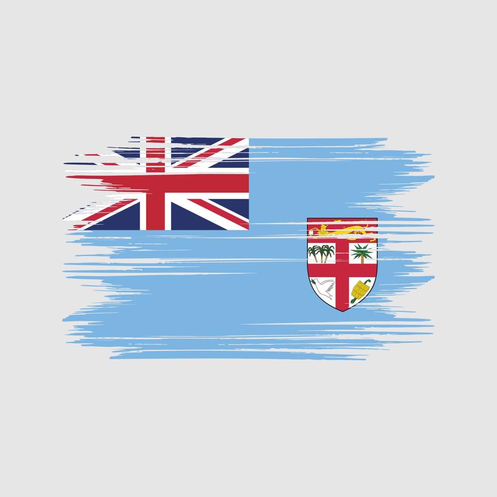 Fiji flag Design Free Vector