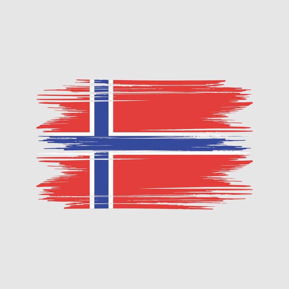 Norway flag Design Free Vector