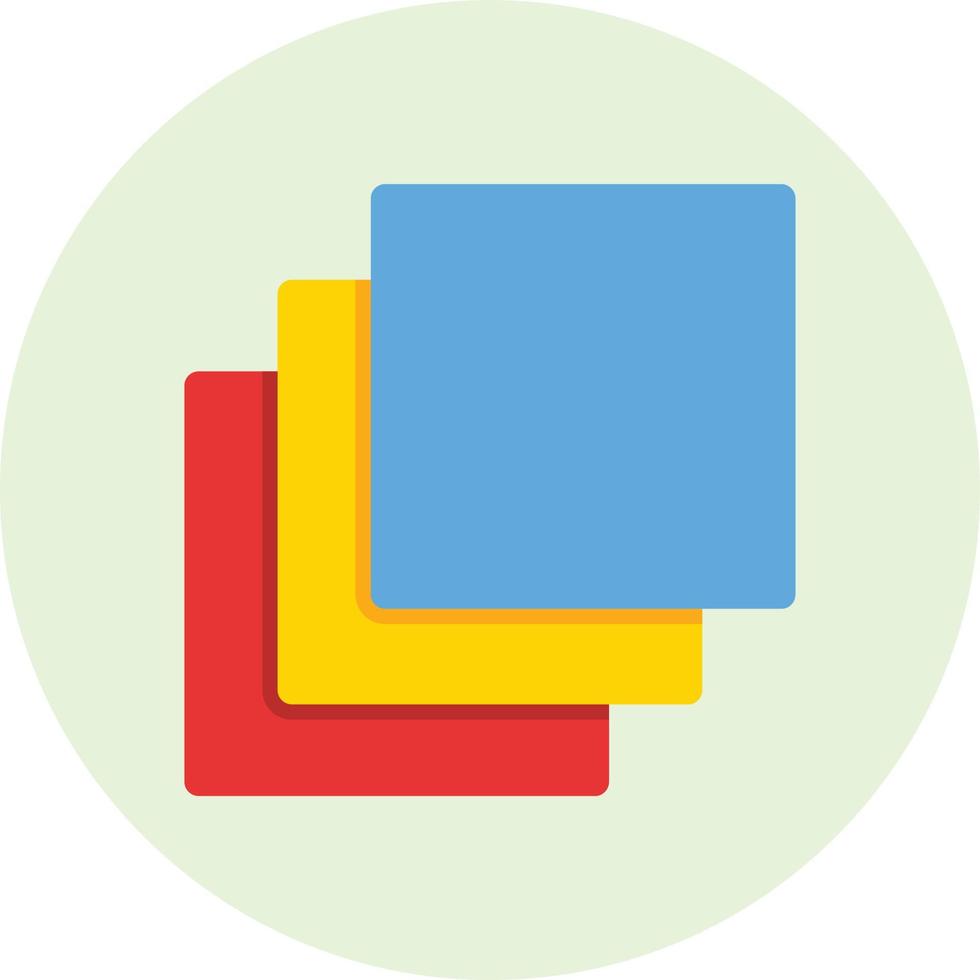 Layer Flat Icon vector