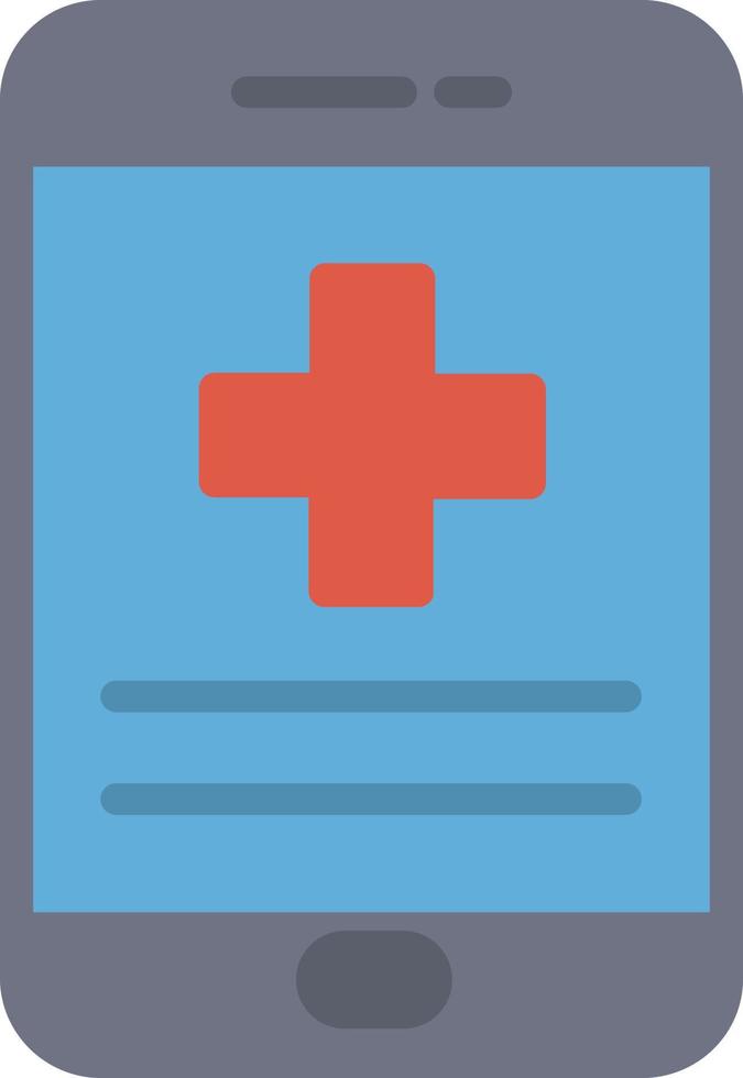 Health Check Flat Icon vector