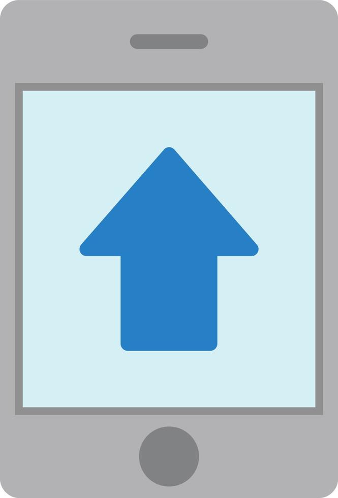 Up Arrow Flat Icon vector