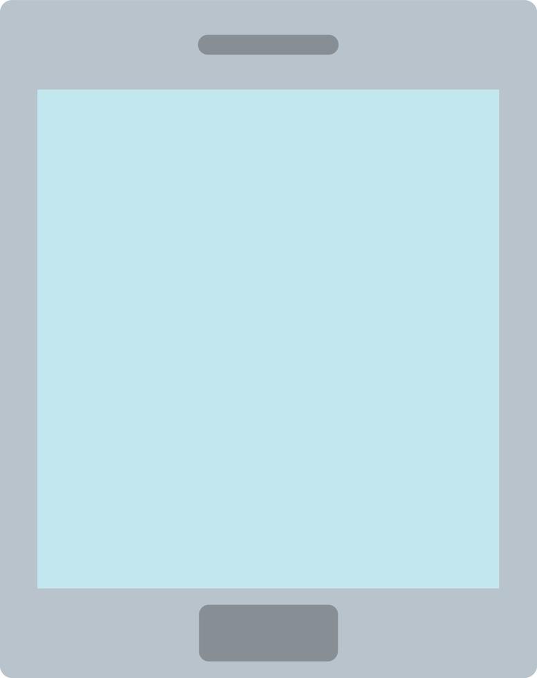 Tablet Flat Icon vector