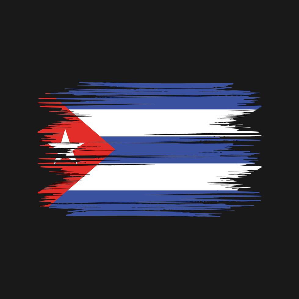 Cuba flag Design Free Vector