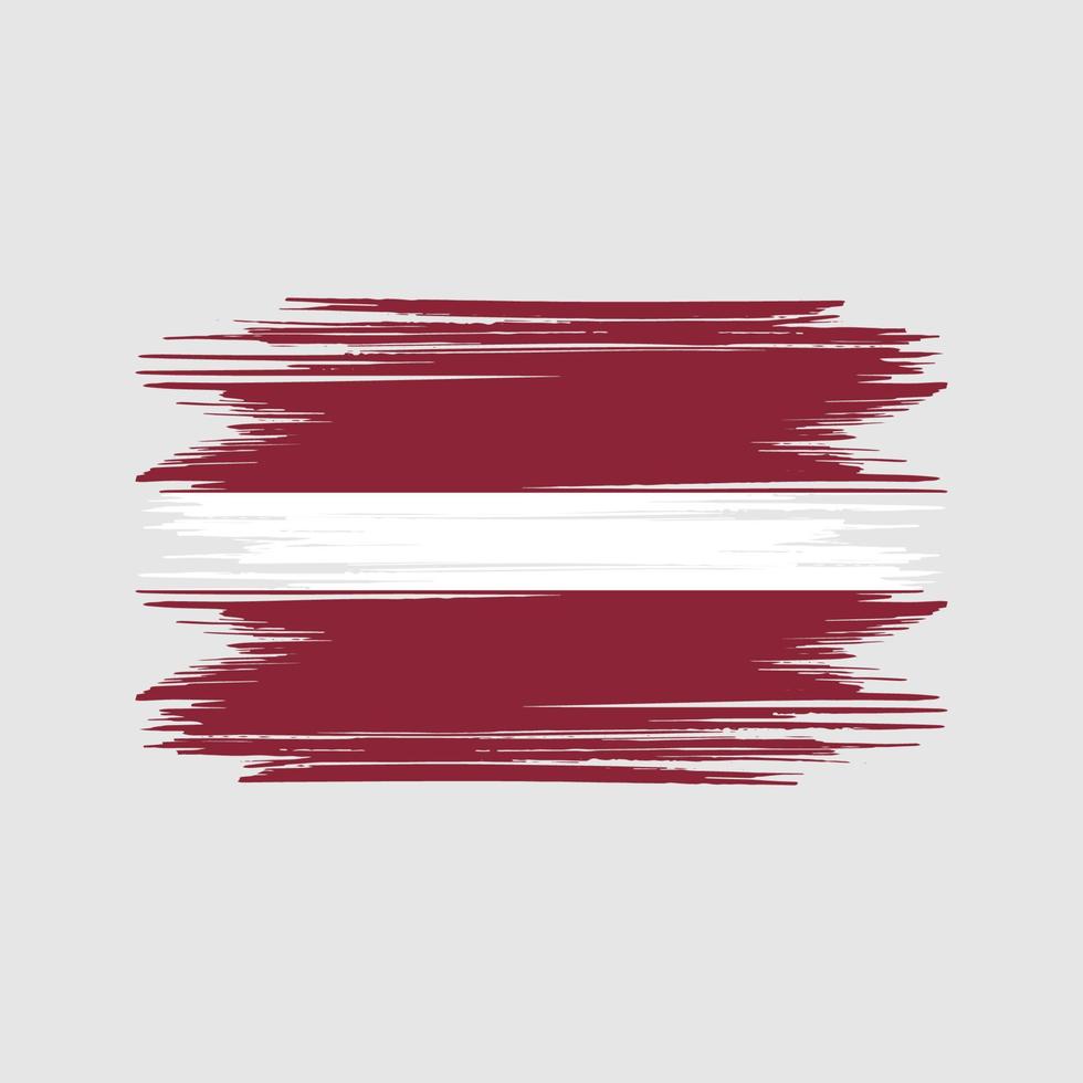 vector libre de diseño de bandera de Letonia