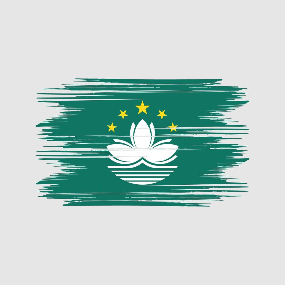 Macau flag Design Free Vector
