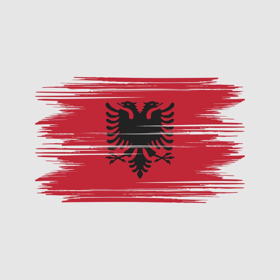 vector libre de diseño de bandera de albania