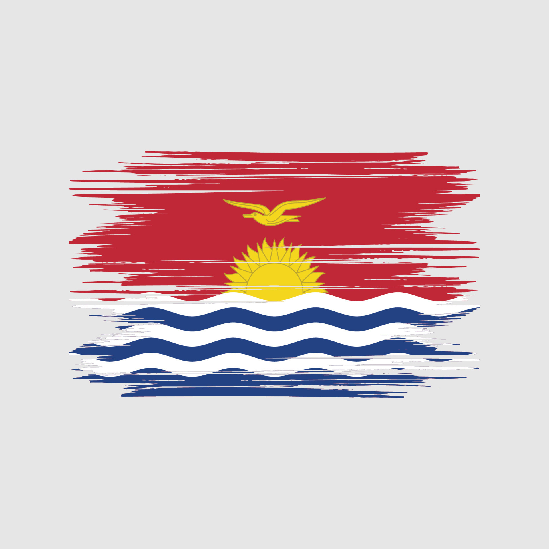 Kiribati flag Design Free Vector 11383414 Vector Art at Vecteezy