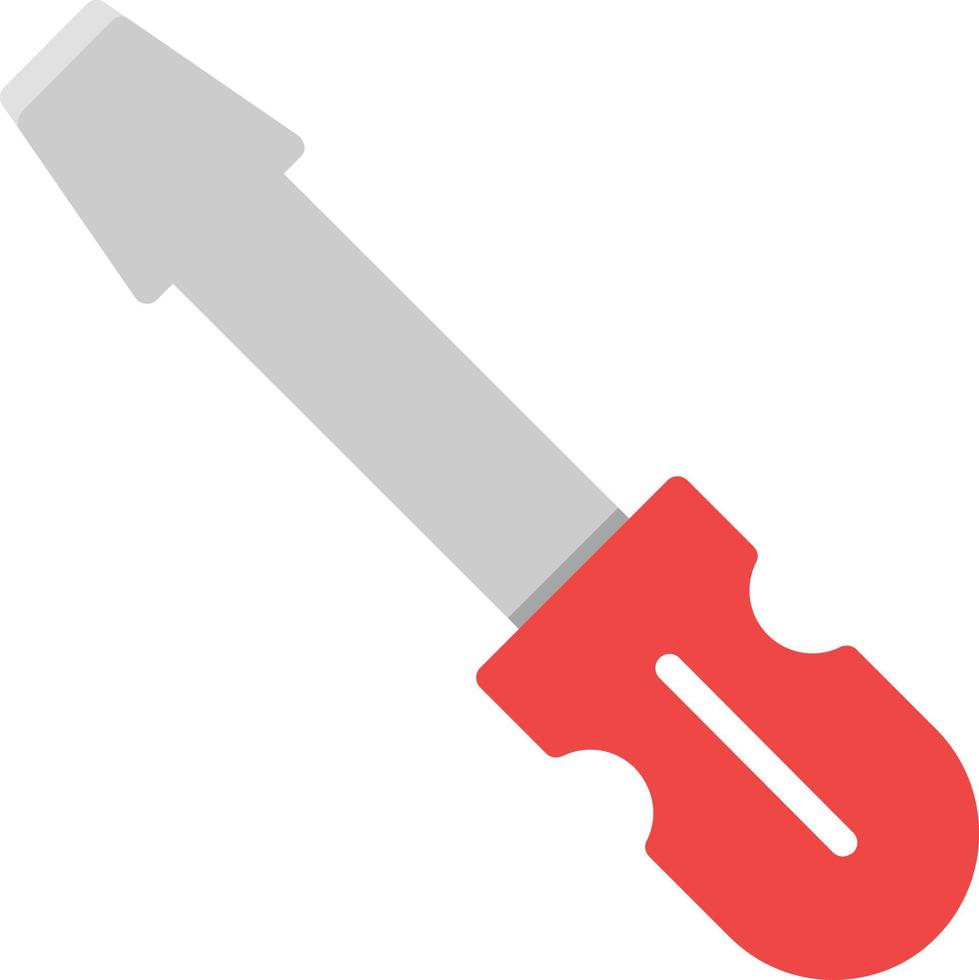 Screwdriver Flat Icon vector