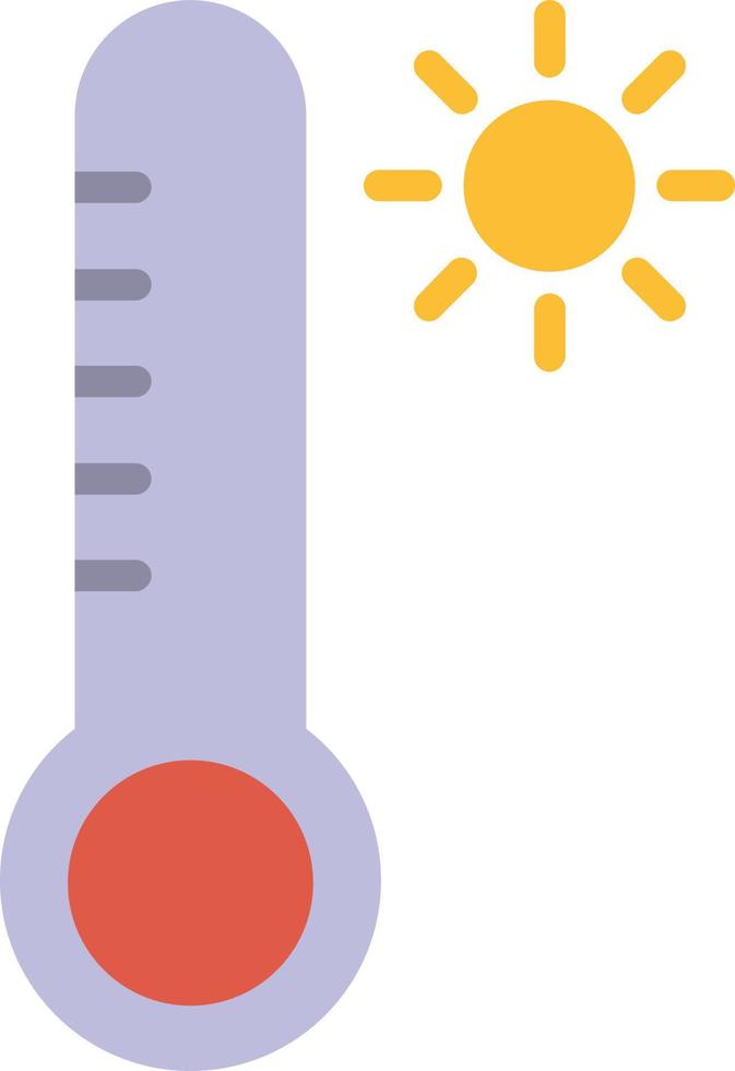 Thermometer Flat Icon vector