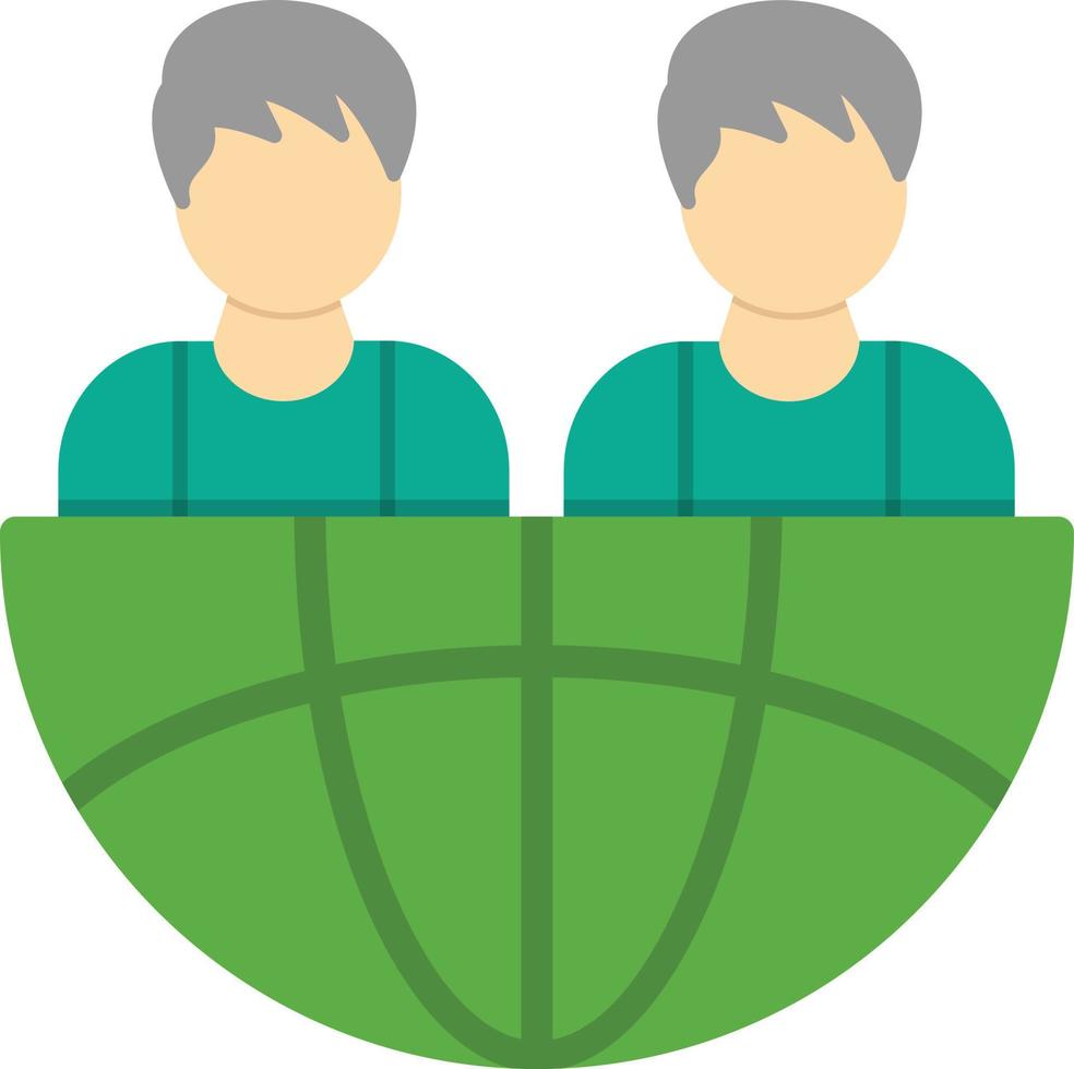 Team Flat Icon vector
