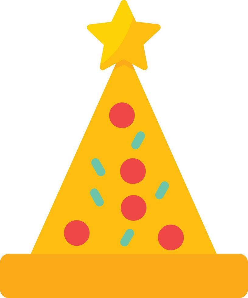 Party Hat Flat Icon vector