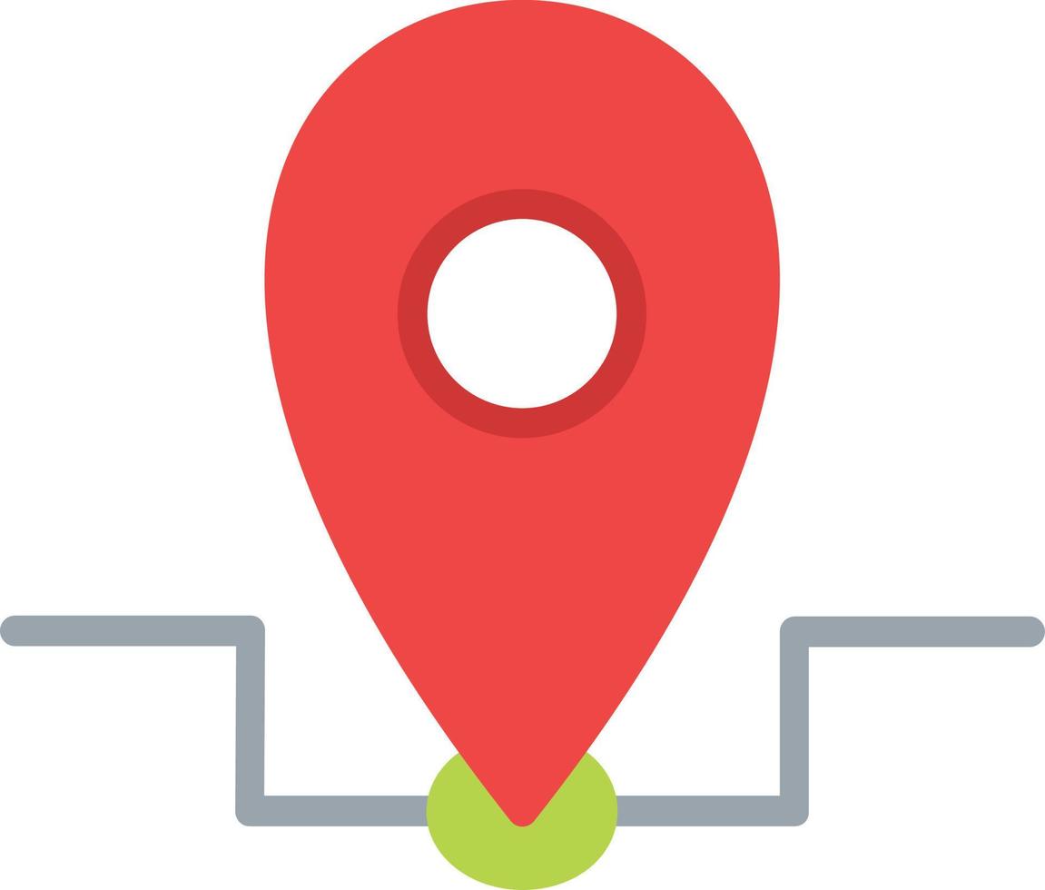 Location Flat Icon vector