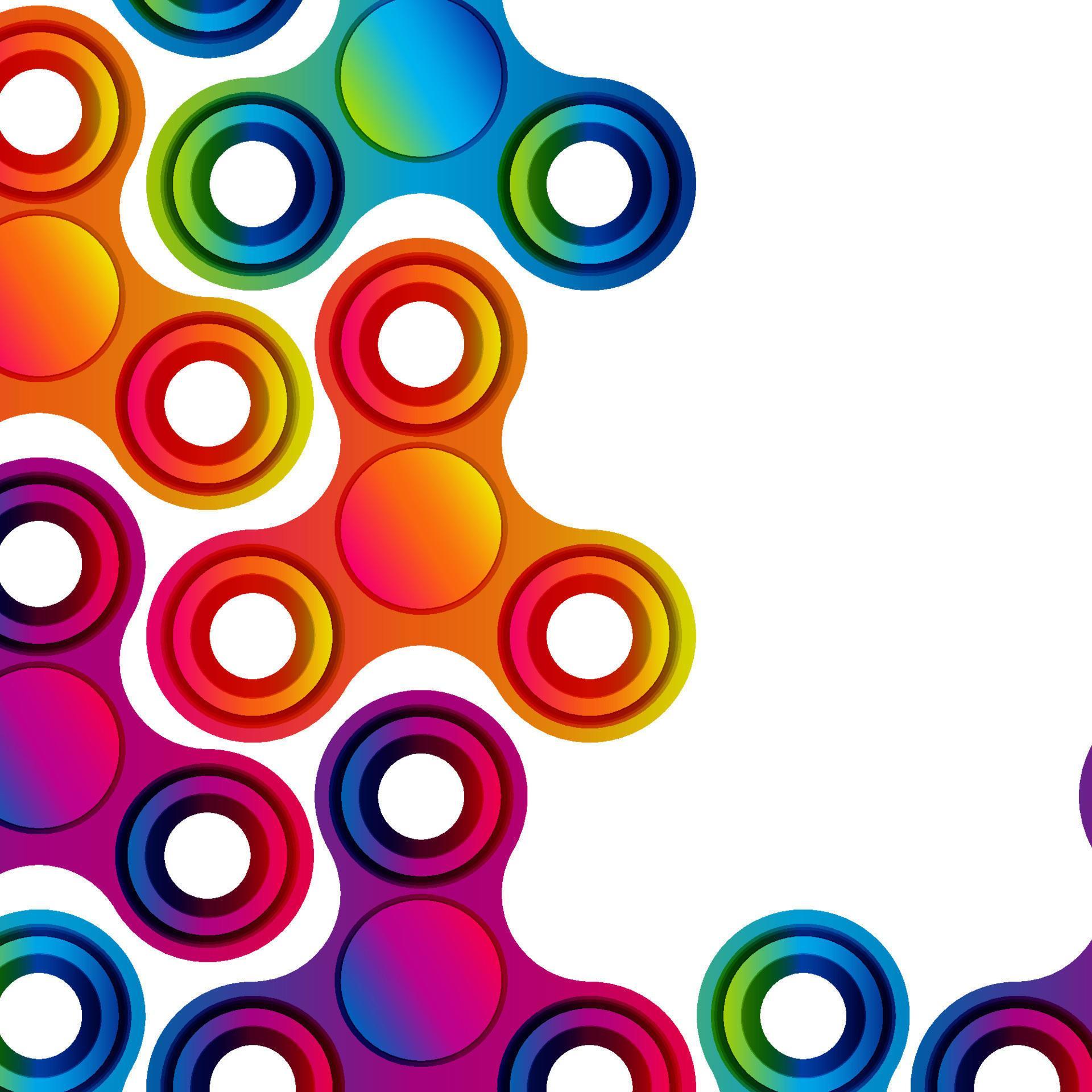 Fidget hand finger spinner stress relieving, colorful toy for removing