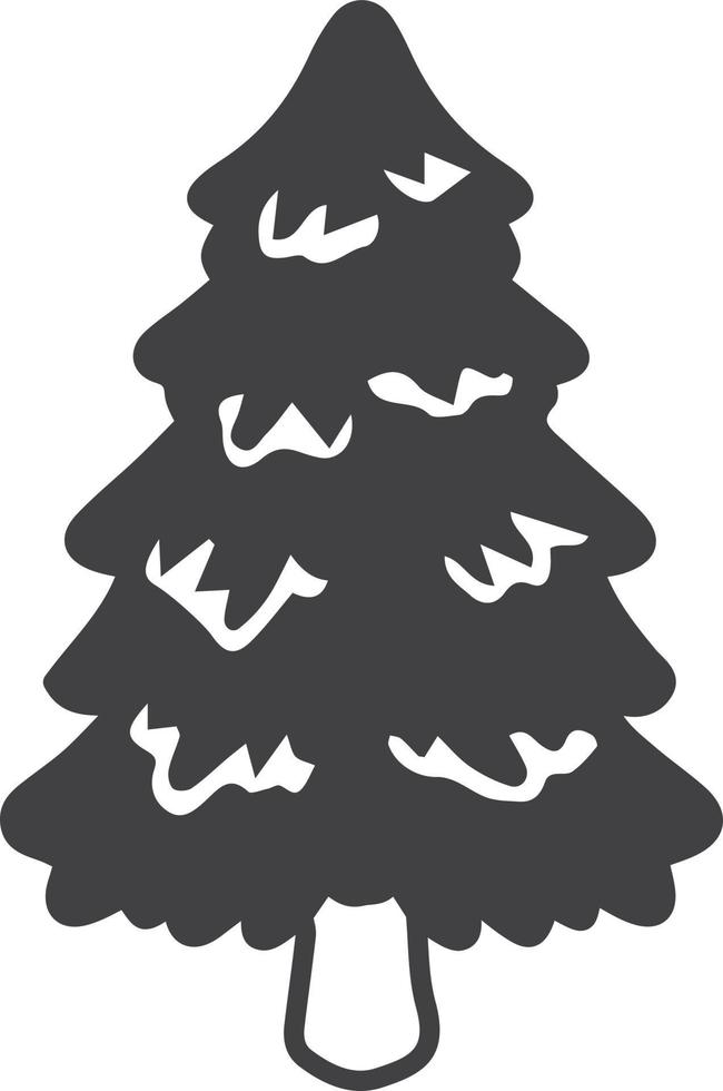 Hand Drawn pine illustration vector