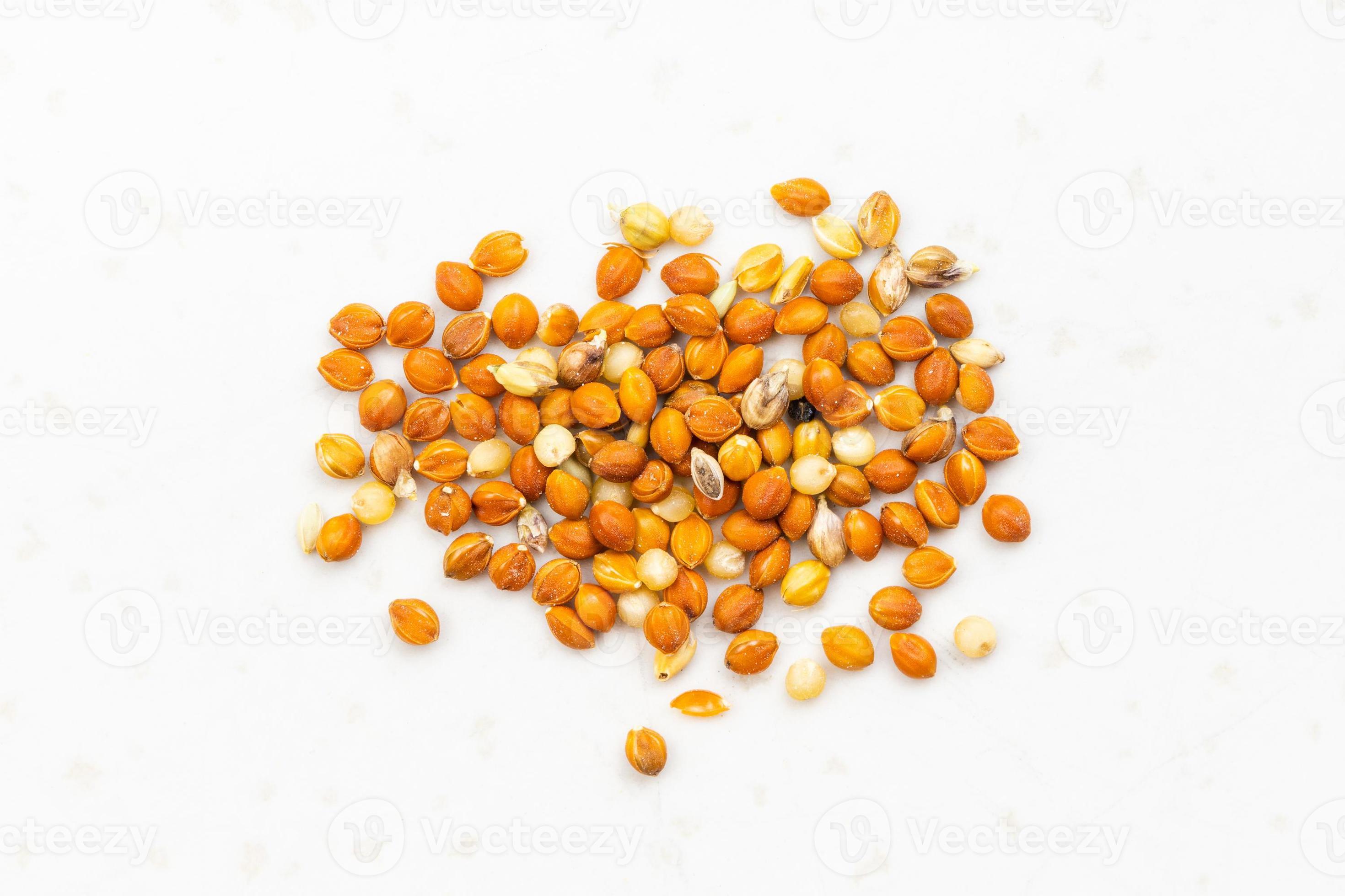 several chumiza siberian millet seeds close up 11384036 Stock Photo at