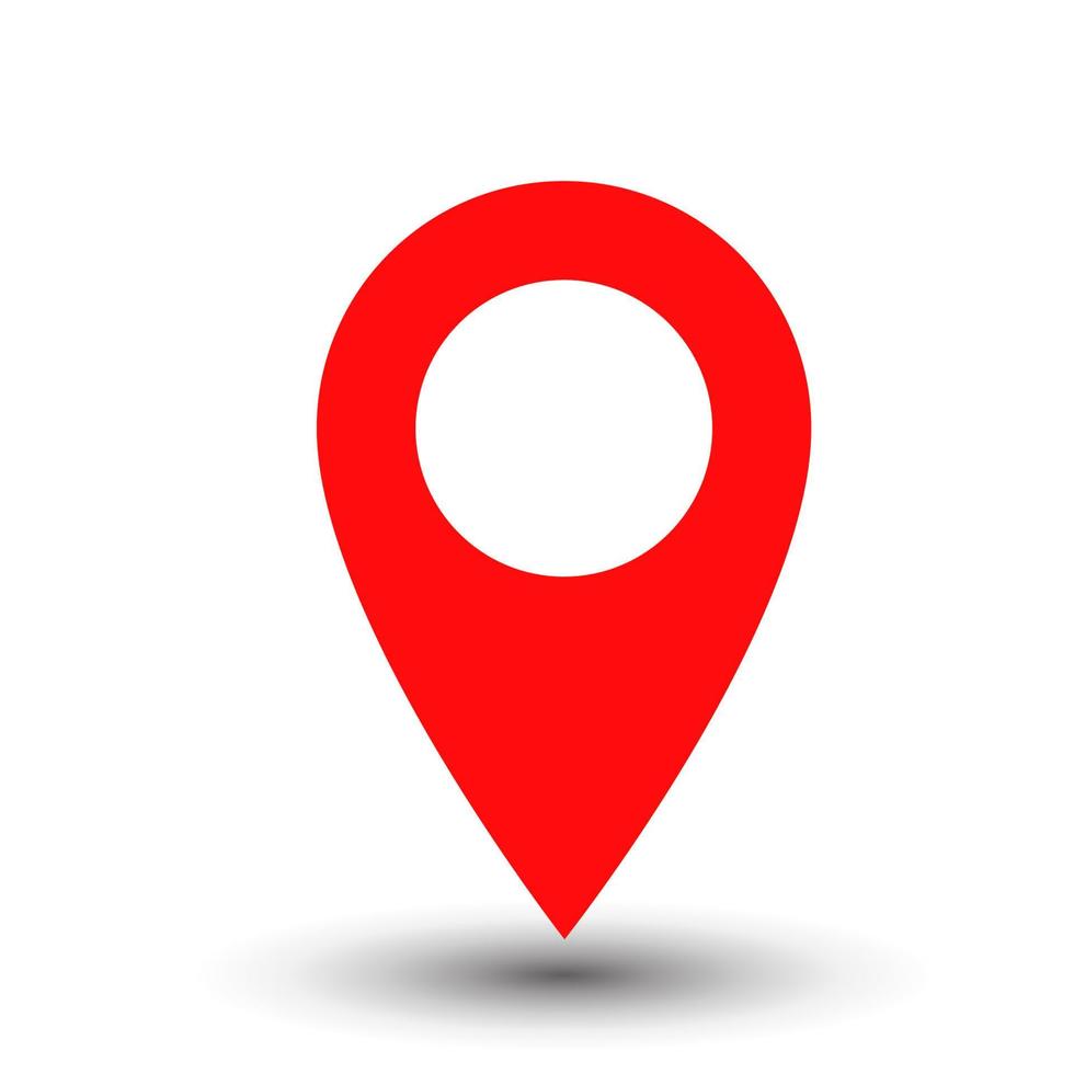 Travel Map pin sign location vector icon