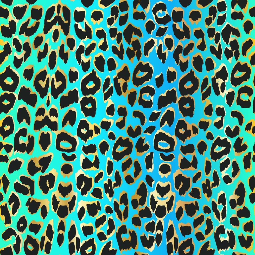 Leopard background. Seamless pattern. Animal print. vector