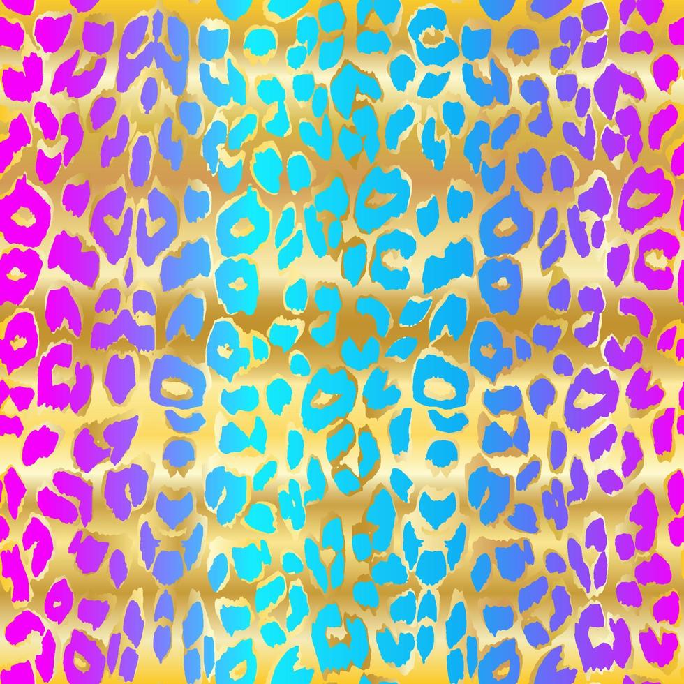 Leopard background. Seamless pattern. Animal print. vector