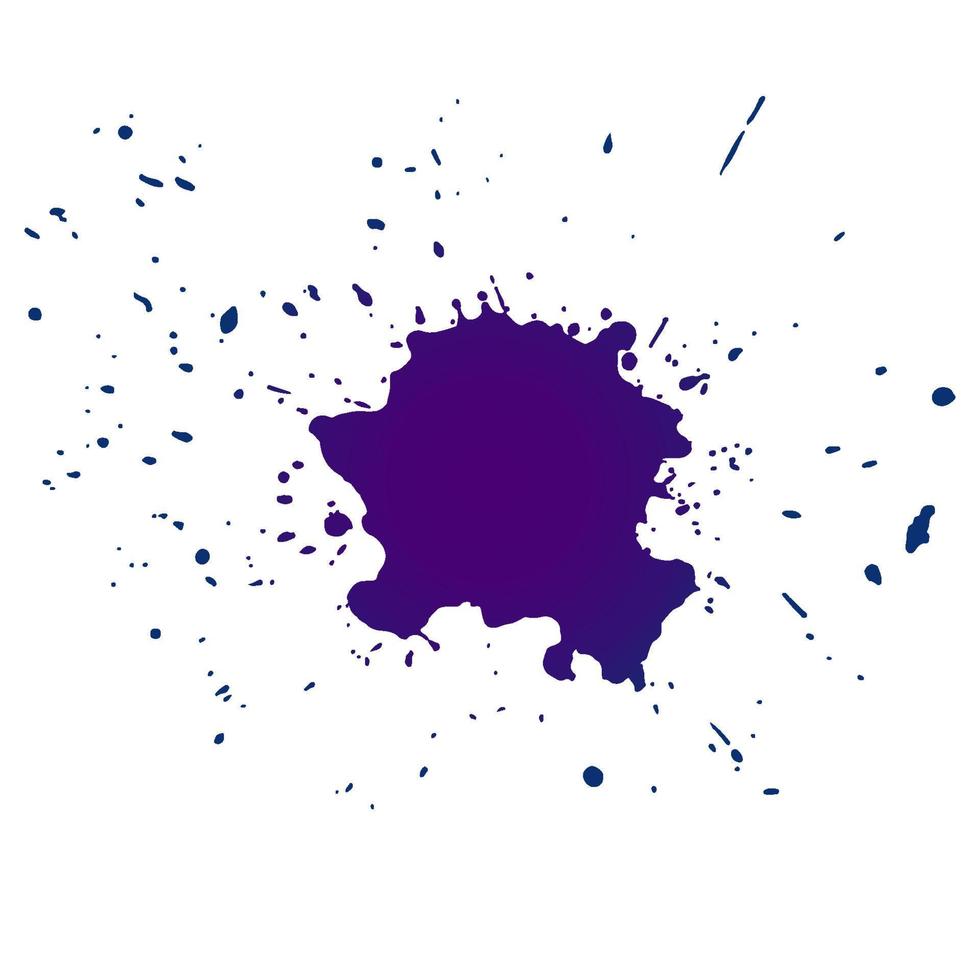 Color ink splashes. Grunge splatters. Abstract background. Grunge text banners vector