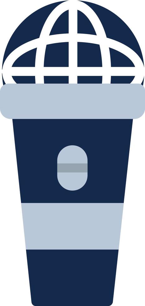 Micro Phone Flat Icon vector