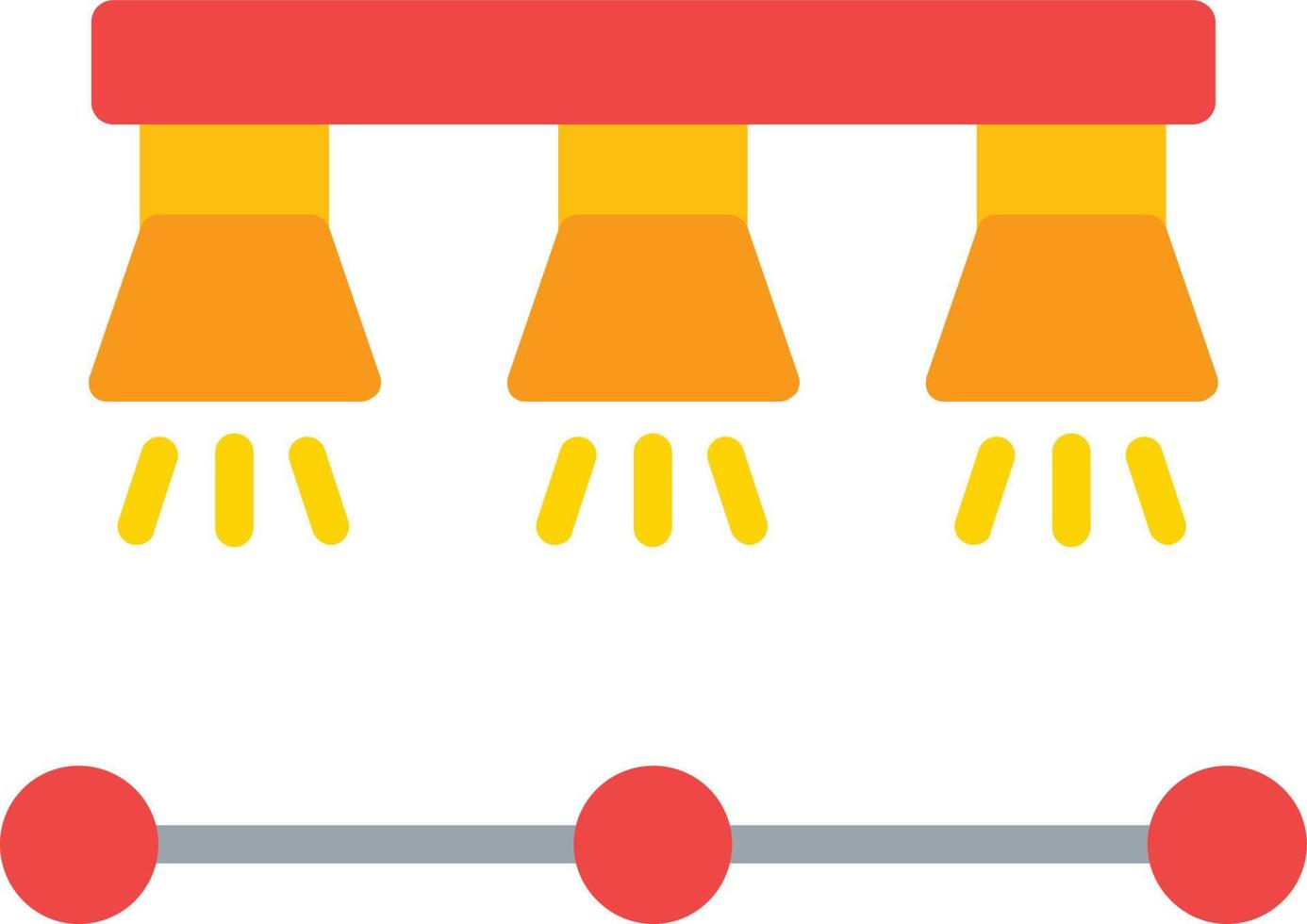 Spotlight Flat Icon vector
