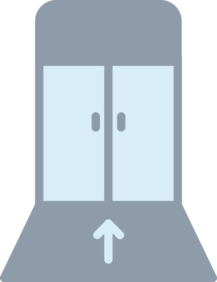 Boarding gate Flat Icon vector
