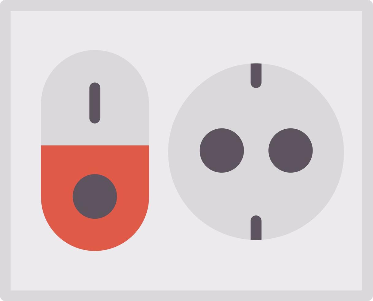 Socket Flat Icon vector