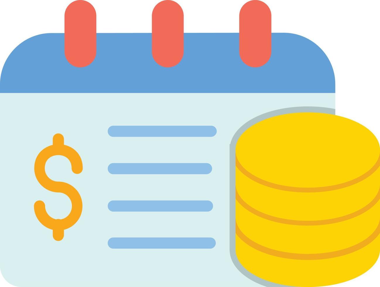 Payment Day Flat Icon vector