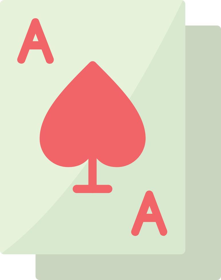 Poker Flat Icon vector