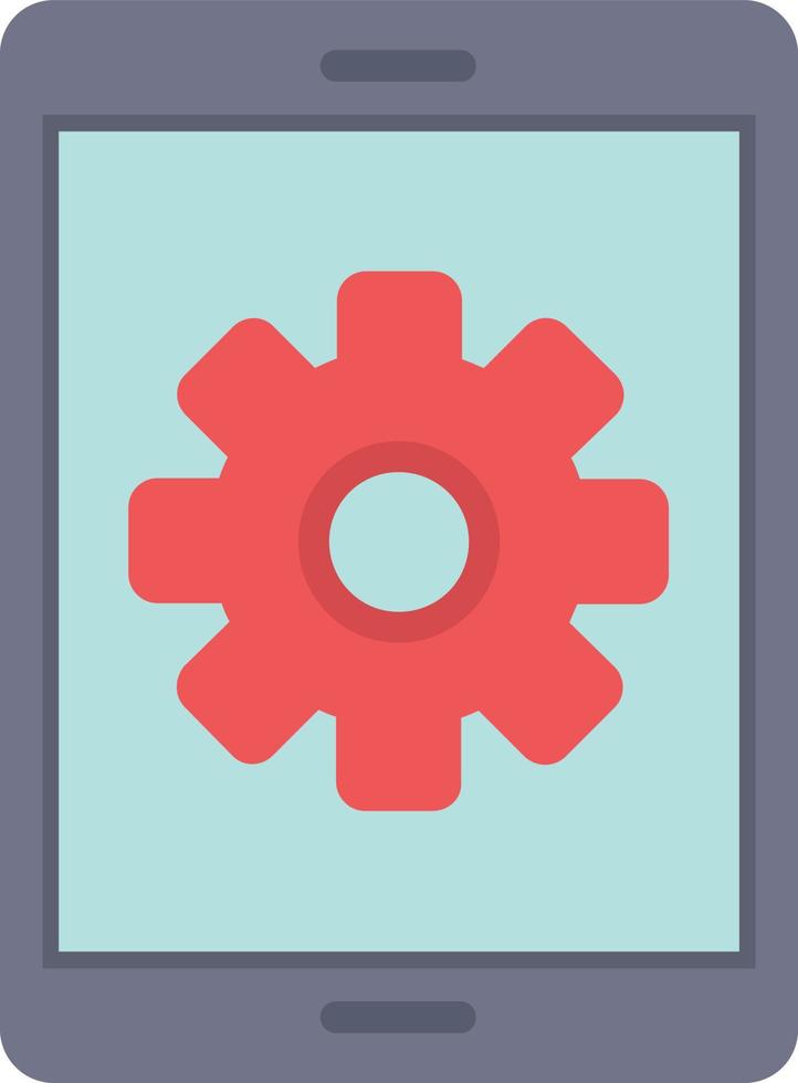 Settings Flat Icon vector