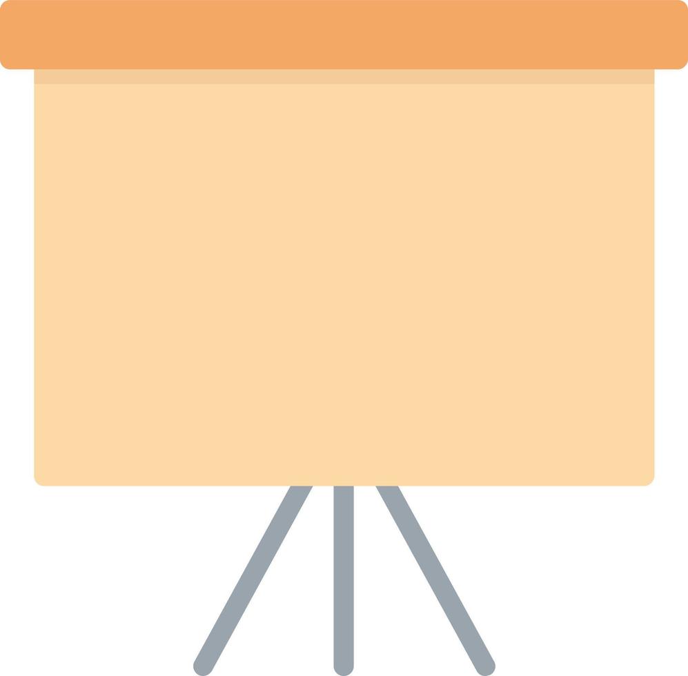 Whiteboard Flat Icon vector