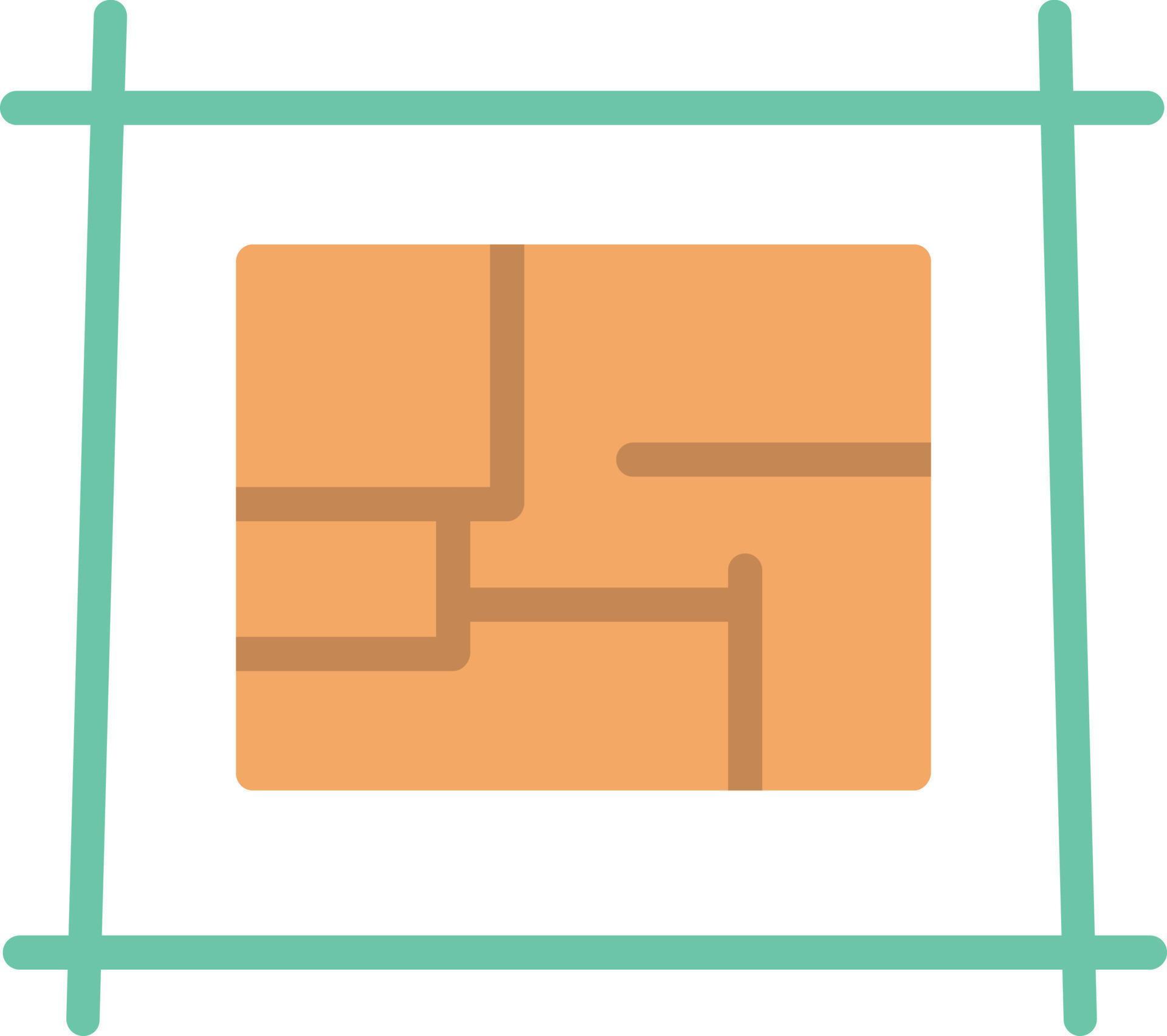 Plot Flat Icon 11385026 Vector Art at Vecteezy