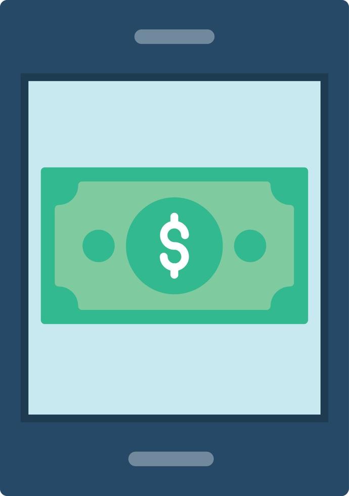 Money Payment Flat Icon vector
