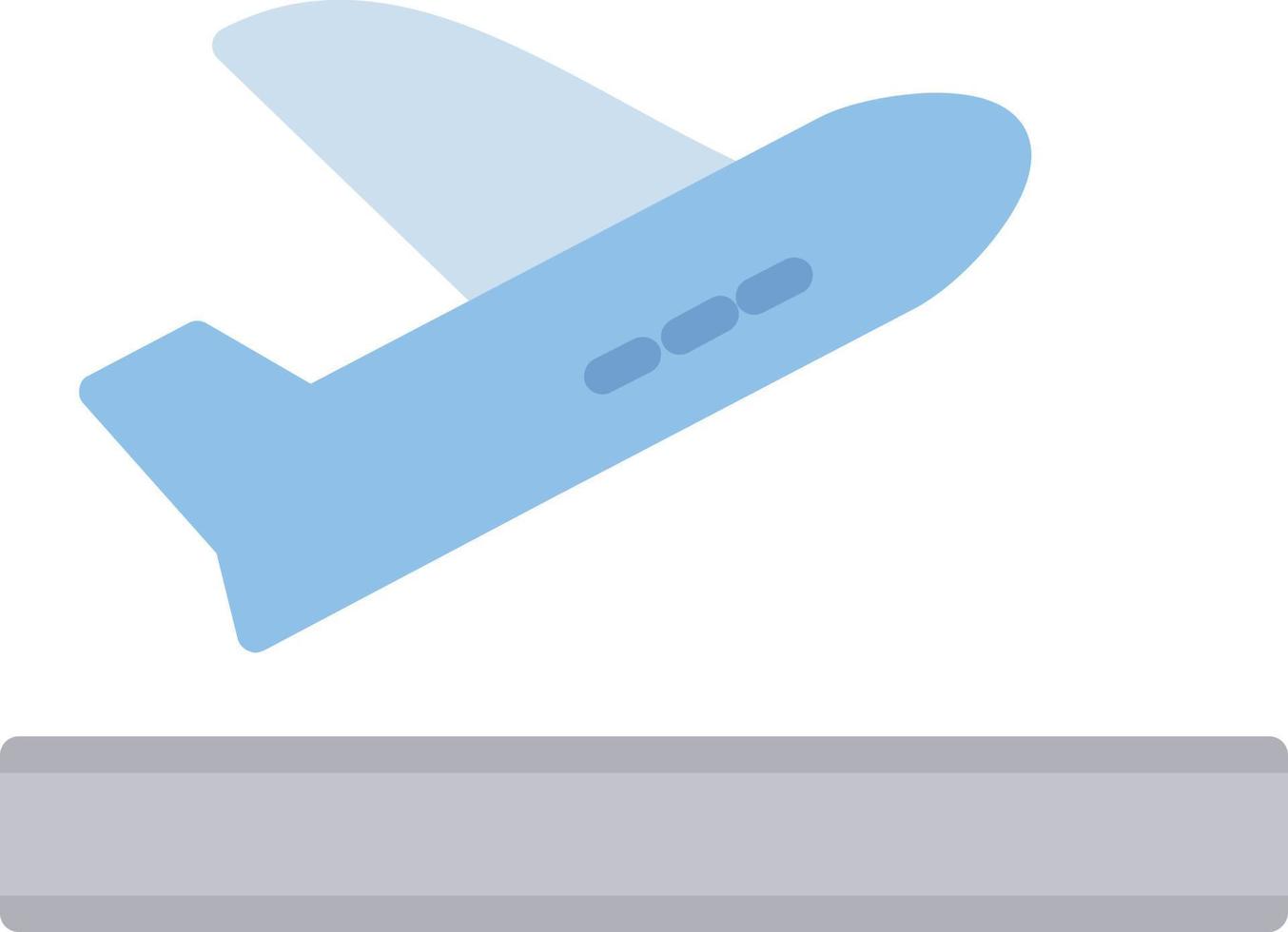 Departure Flat Icon vector