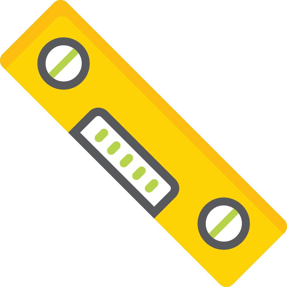 Level Flat Icon vector