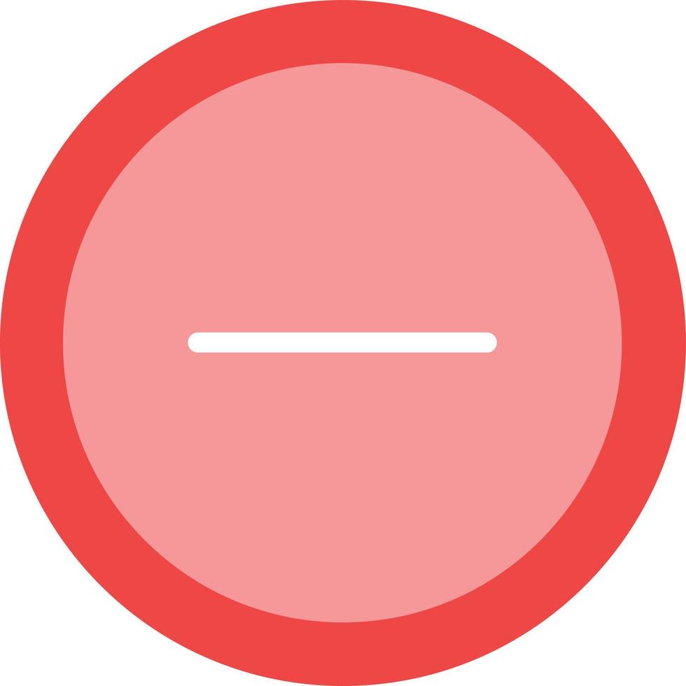 Remove Flat Icon vector