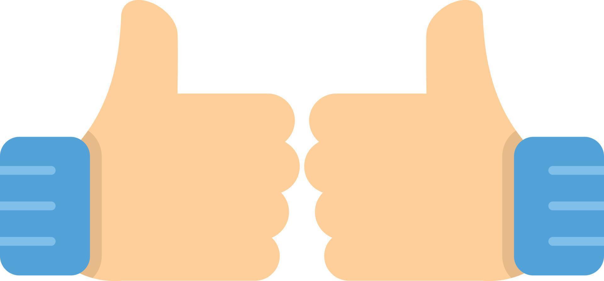 Fighting Flat Icon vector