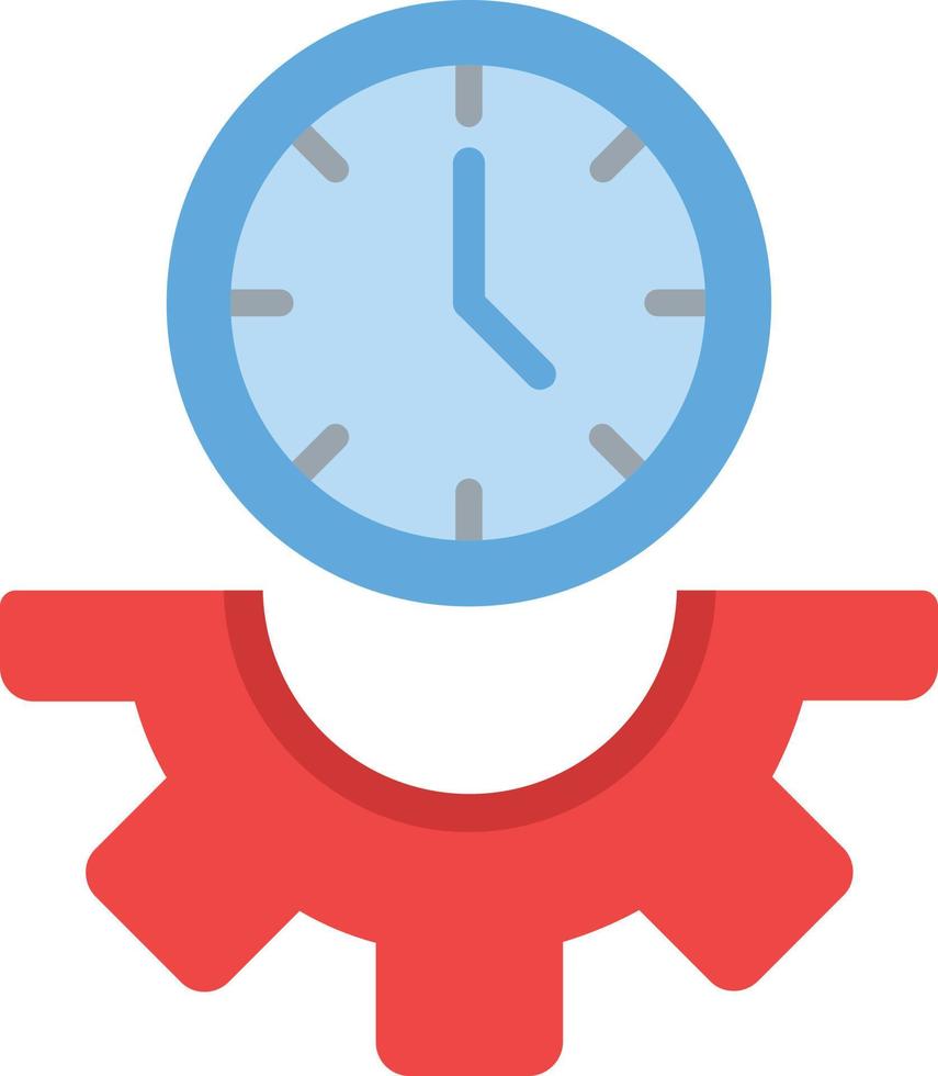 Deadline Flat Icon vector