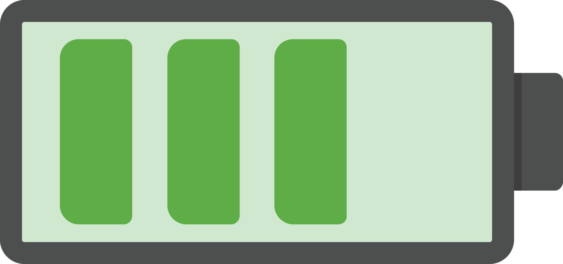 Battery Flat Icon vector