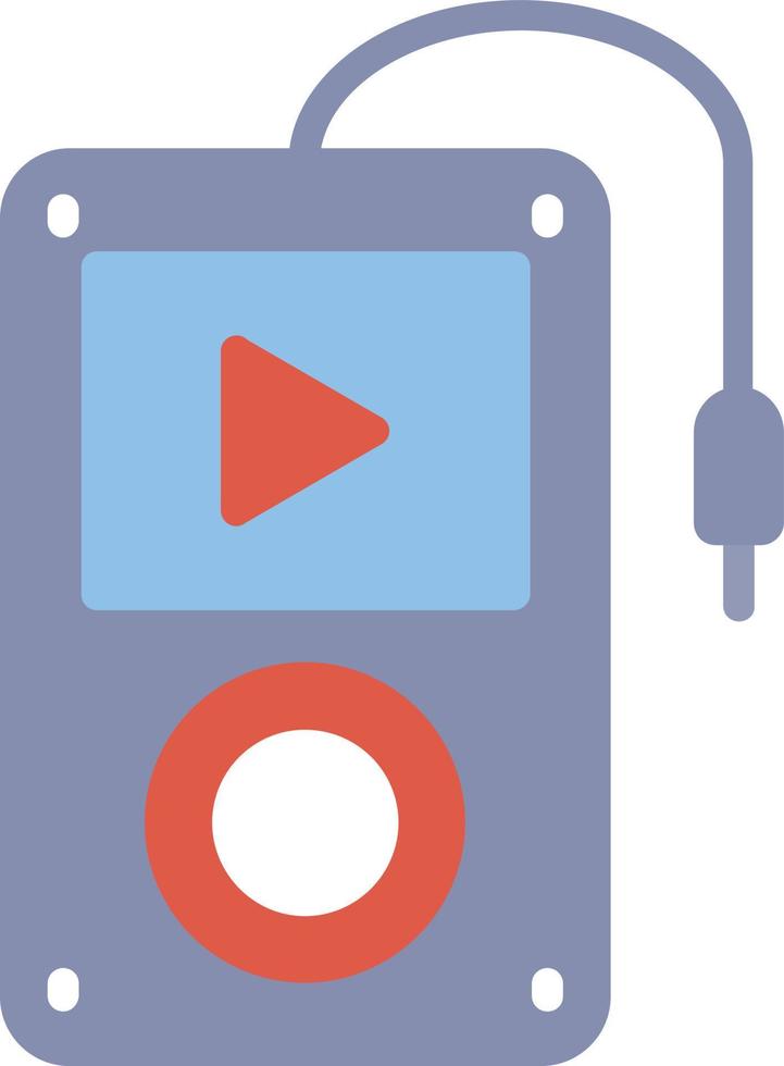 Music Player Flat Icon vector