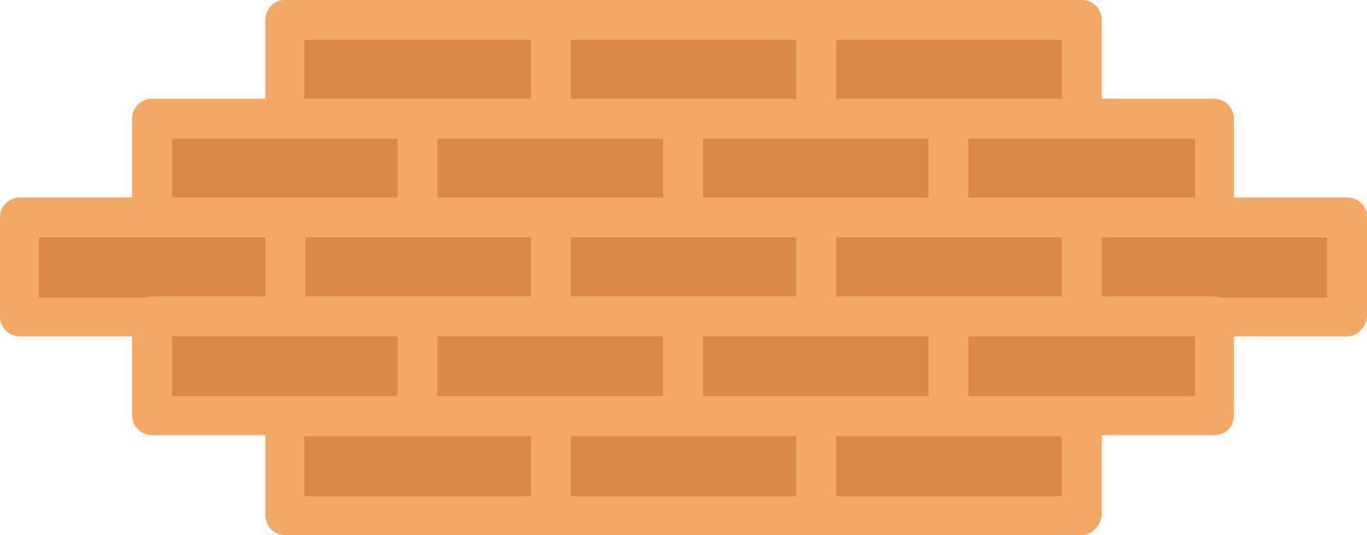 Bricks Flat Icon vector