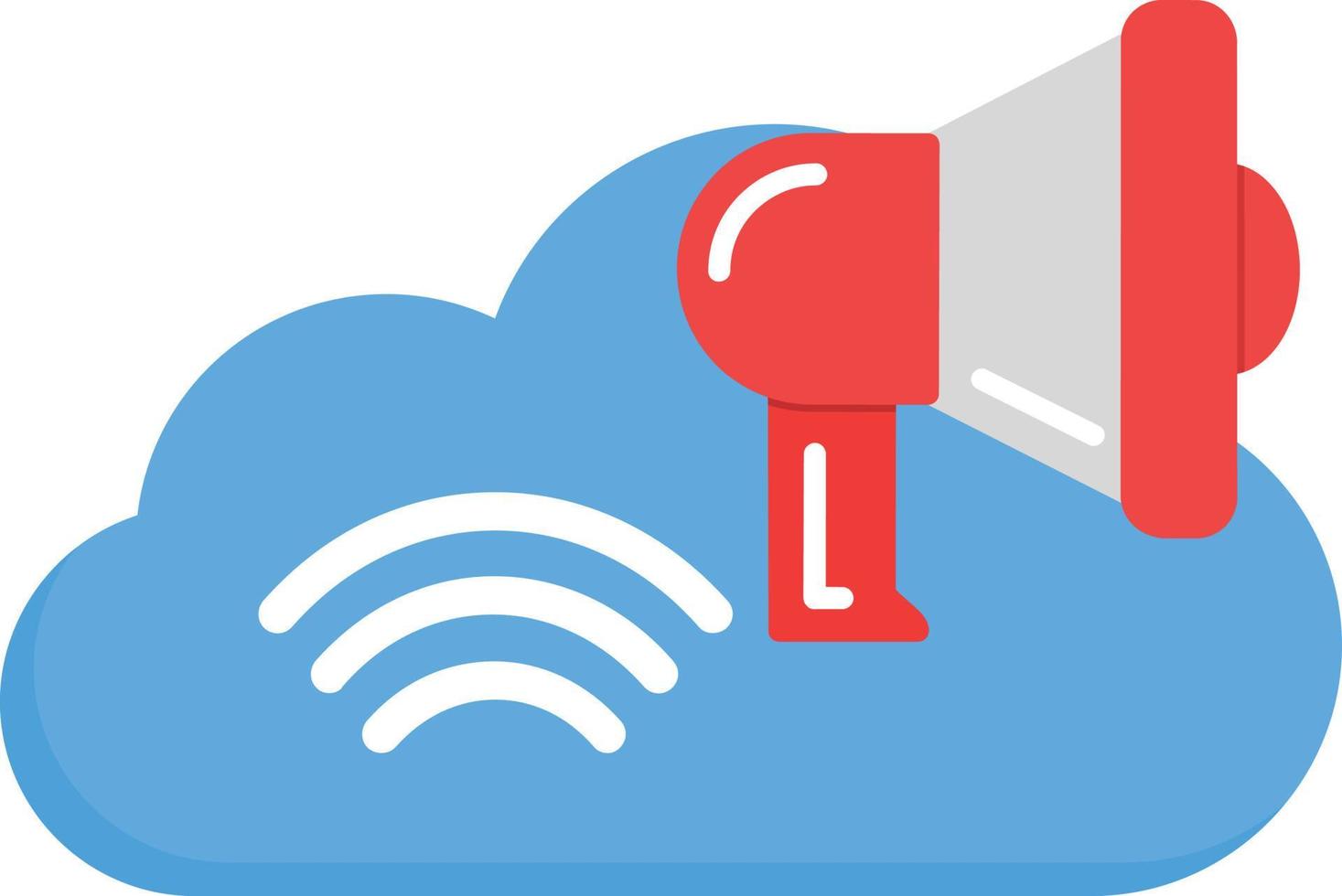 Cloud Flat Icon vector