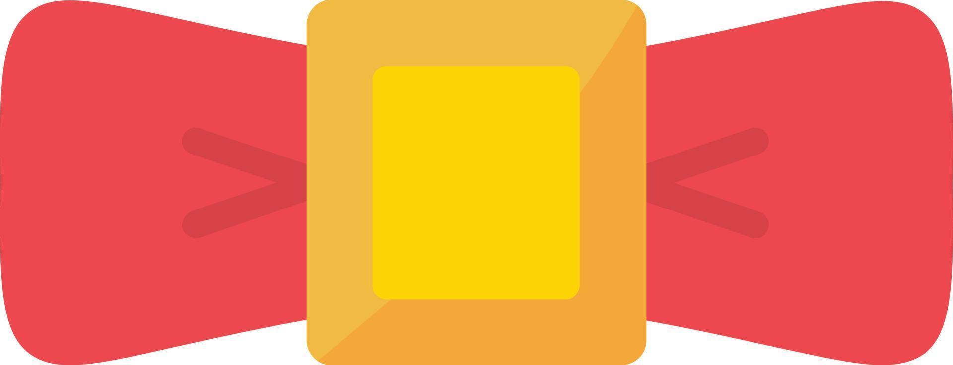 Bow Tie Flat Icon vector