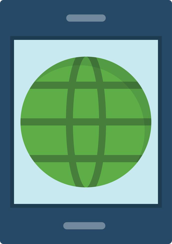 World Flat Icon vector