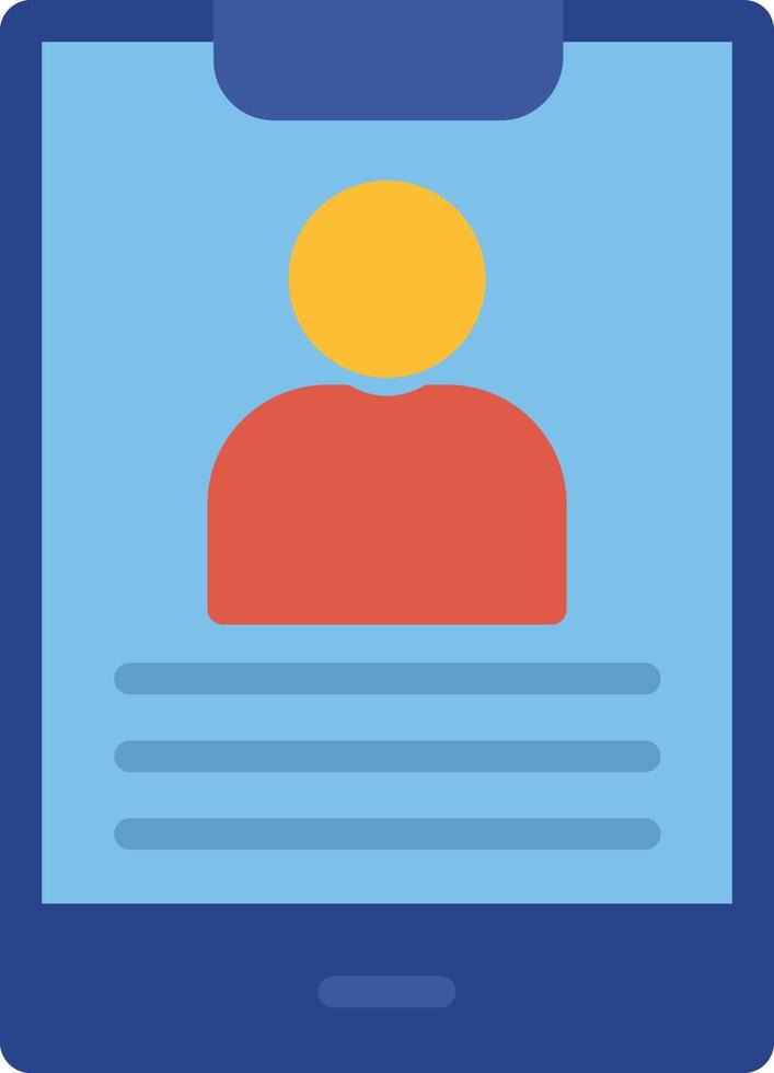 Smartphone Flat Icon vector